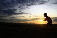 Bình minh trên Bàu Trắng