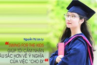 “Swing for the Kids giúp tôi cảm nhận sâu sắc hơn về ý nghĩa của việc “cho đi””