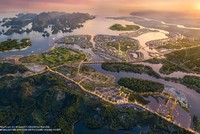 Phối cảnh tổng thể đự án Vinhomes Global Gate Hạ Long.