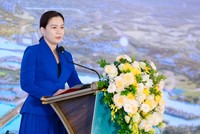 Bà Nguyễn Thu Hằng, Tổng giám đốc Công ty Cổ phần Vinhomes.