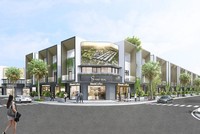 Phối cảnh 3D Tuyến phố thương mại The Trident City