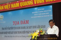 Đặt dấu hỏi ngược về Quyền tự do kinh doanh