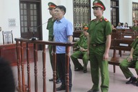 Bị cáo Dương Tự Trọng tại phiên tòa ngày 28/8