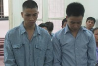 Các bị cáo tại tòa