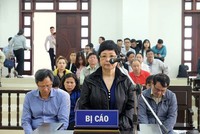 Bị cáo Châu Thị Thu Nga tại tòa