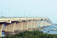 Cầu cửa Đại (Quảng Nam) do Ciecnco 5 thi công