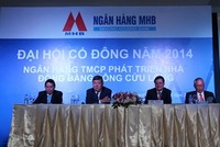 Năm 2014, MHB đặt kế hoạch tăng trưởng lợi nhuận 22%