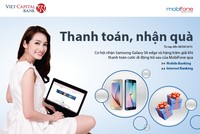 Thanh toán hóa đơn trực tuyến, nhận Samsung Galaxy S6 Edge