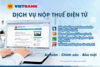 Nộp thuế điện tử tại VietBank