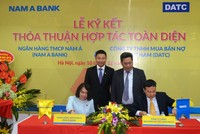  Nam A Bank ký hợp tác toàn diện với DATC