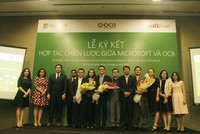 OCB ký hợp tác ciến lược với Micorosoft