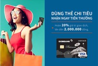 Eximbank ra mắt thẻ tín dụng quốc tế Eximbank - Visa Platinum Cash Back