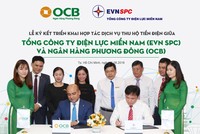 OCB bắt tay EVN SPC thu hộ tiền điện cho hơn 6 triệu khách hàng