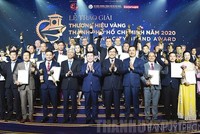 30 doanh nghiệp đạt giải "Thương hiệu vàng TP.HCM"