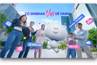 Gấu SOL đến từ bộ sưu tập Shinhan Friends đã trở thành hình ảnh gần gũi, thân thiện trong hầu hết các sản phẩm/dịch vụ.