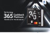Ngân hàng Shinhan Việt Nam ra mắt thẻ tín dụng 365 Cashback hạng bạch kim 