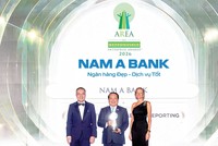 Nam A Bank được vinh danh ở hạng mục Báo cáo Phát triển bền vững (Corporate Sustainability Reporting).