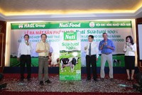 NutiFood hợp tác với HAGL phát triển nguyên liệu sữa đậu nành