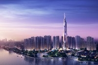 Tòa Landmark 81 khi hoàn thành sẽ là tòa nhà cao nhất Việt Nam