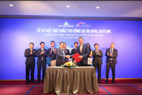 Coteccons và Đất Xanh Group ký kết gói thầu thi công dự án Opal Skyline
