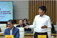 Chủ tịch Hòa Phát (HPG) Trần Đình Long: "Tháo gỡ về thể chế chính sách nếu làm nhanh hơn nữa rất có lợi cho doanh nghiệp"