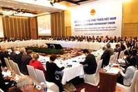 Tại Diễn đàn Đối tác phát triển Việt Nam (VDPF), các đối tác phát triển đã cam kết sẽ tiếp tục hỗ trợ Việt Nam trong thời gian tới