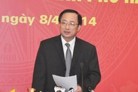 Ông Nguyễn Văn Thành, nguyên Phó Chánh Văn phòng Trung ương Đảng