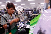 Samsung là nhà đầu tư nước ngoài có dự án đầu tư lớn nhất tại Việt Nam trong năm 2015. Ảnh: Đức Thanh