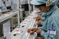 Việt Nam đang trở thành trung tâm sản xuất thiết bị điện tử của toàn cầu. Ảnh: Đức Thanh