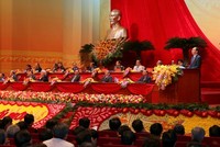 Bí thư Tỉnh ủy Thanh Hoá Trịnh Văn Chiến đọc tham luận tại Đại hội. Ảnh: VGP/Xuân Tuyến