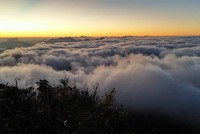 Biển mây kỳ ảo nhìn từ cáp treo Fansipan Sapa