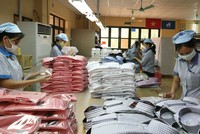 Vào được thị trường EU, hàng dệt may Việt Nam đã đạt được những chuẩn mực nhất định, Ảnh: Đức Thanh