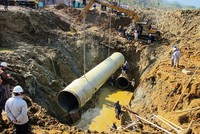 Sản phẩm của nhà thầu Xinxing sẽ tiến hành kiểm định kỹ càng trước khi đưa vào lắp đặt. Ảnh: Đức Thanh