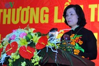 Bà Bùi Thị Thanh, Phó Chủ tịch Ủy ban Trung ương MTTQ Việt Nam