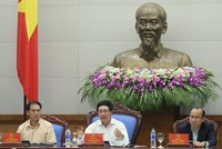 Phó Thủ tướng Phạm Bình Minh phát biểu chỉ đạo Phiên họp. Ảnh: VGP/Hải Minh