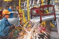 30 năm đổi mới vừa qua tỷ trọng công nghiệp, xây dựng của Việt Nam trong GDP đã tăng 16% (Ảnh minh họa)