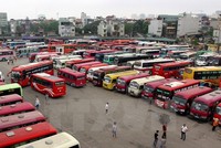 Hoạt động kinh doanh vận tải vẫn còn tồn tại nhiều về công tác quản lý, cấp phép. (Ảnh: Thế Duyệt/TTXVN)