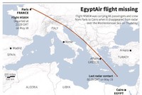 Ai Cập: Tìm thấy nhiều phao cứu sinh gần vị trí máy bay nghi bị rơi