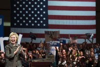 Ứng cử viên Tổng thống Mỹ của đảng Dân chủ Hillary Clinton. (Ảnh: UPI)