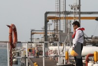 Cơ sở lọc dầu tại đảo Khark của Iran ở ngoài khơi vùng Vịnh. (Nguồn: AFP/TTXVN)