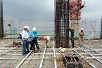 Công tác xây lắp khu vực Depo của tuyến đường sắt Cát Linh - Hà Đông đang chậm tiến độ đề ra. (Ảnh minh họa)