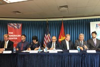 Phái đoàn thương mại Hoa Kỳ gồm 9 công ty trong ngành nước đến thăm và làm việc tại TPHCM