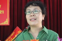 Bà Nguyễn Vân Chi, phu nhân Phó thủ tướng Vương Đình Huệ được phê chuẩn làm ủy viên thường trực Ủy ban Tài chính Ngân sách. Ảnh: Hải Bình