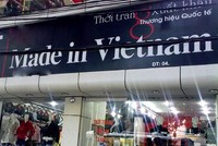 Hàng thời trang Made in Việt Nam…toàn hàng Trung Quốc!