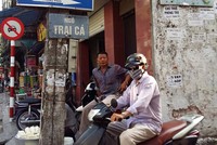 Ngõ Trại Cá hôm nay, Ảnh: Thúy Hằng