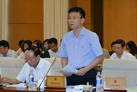 Theo Bộ trưởng Bộ Tư pháp Lê Thành Long, sau khi tiếp thu, chỉnh sửa dự thảo sửa đổi, bổ sung một số điều của Bộ luật Hình sự 2015 đã chính thức bỏ Điều 292. Ảnh: VPQH