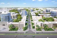 Phối cảnh Khu công nghiệp Hoàng Long (Thanh Hóa)