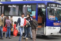 Xe khách cơ bản đáp ứng nhu cầu của hành khách. Ảnh: Đ.Loan