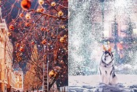 Nước Nga lộng lẫy trong tuyết và băng