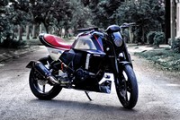 Yamaha FZ-S lên dáng cafe racer độc đáo ở Sài Gòn